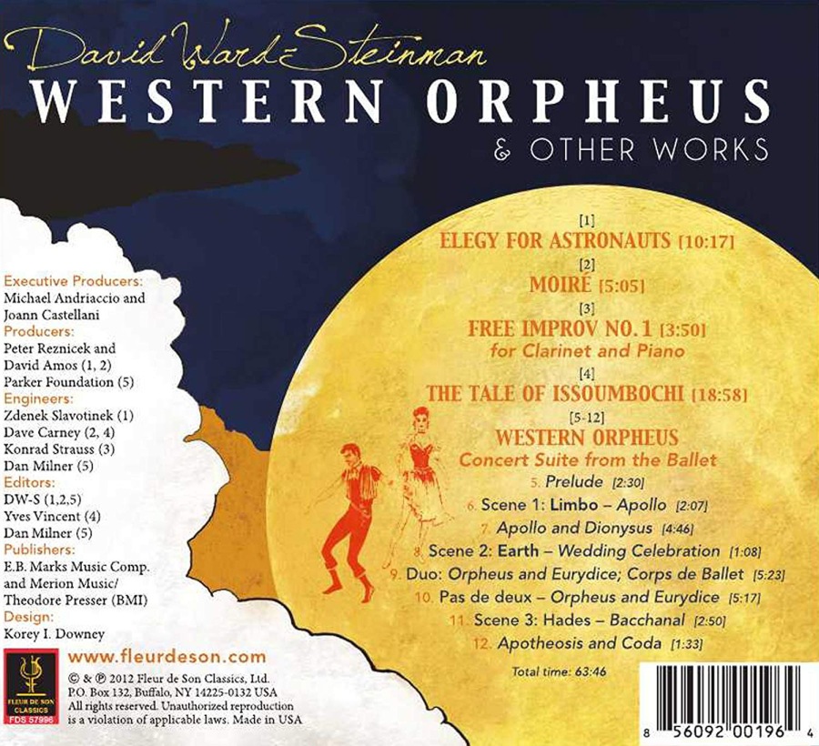 Ward-Steinman: Western Orpheus and Other Works - slide-1