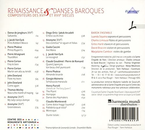 Renaissance & Danses Baroques - slide-1