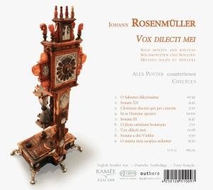 Rosenmüller: Vox dilecti mei - Solo motets and sonatas - slide-1