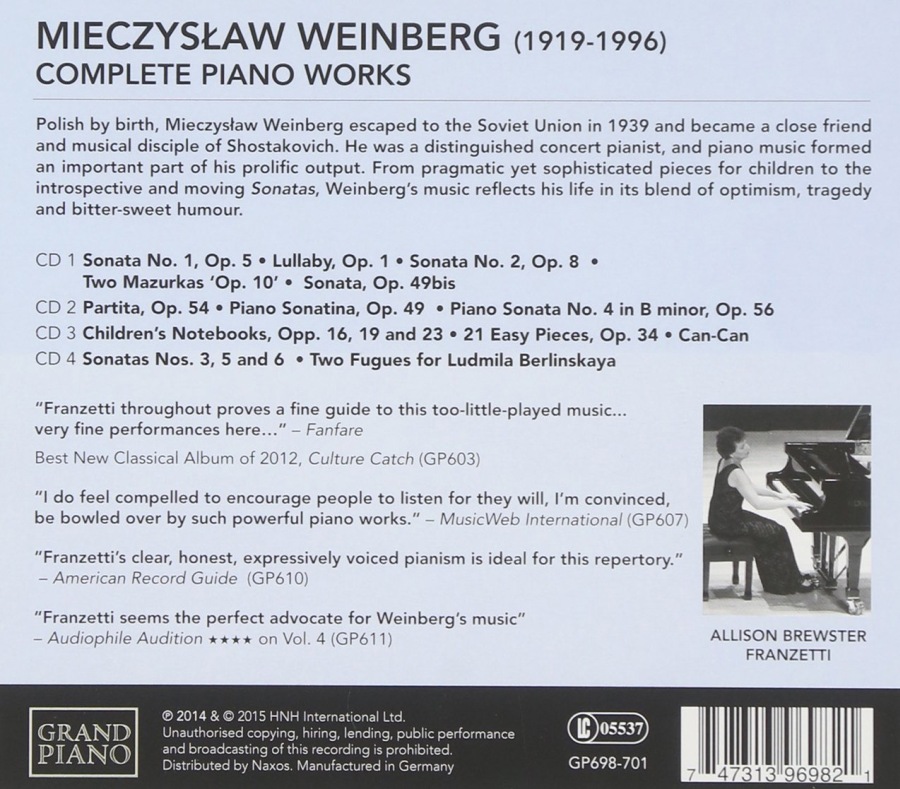Weinberg: Complete Piano Works - slide-1