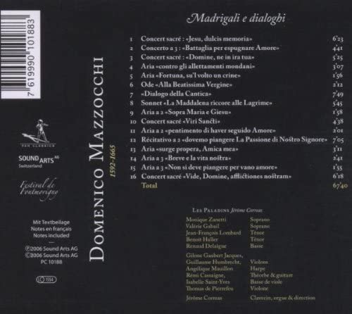 Mazzocchi; Madrigali e Dialoghi - slide-1
