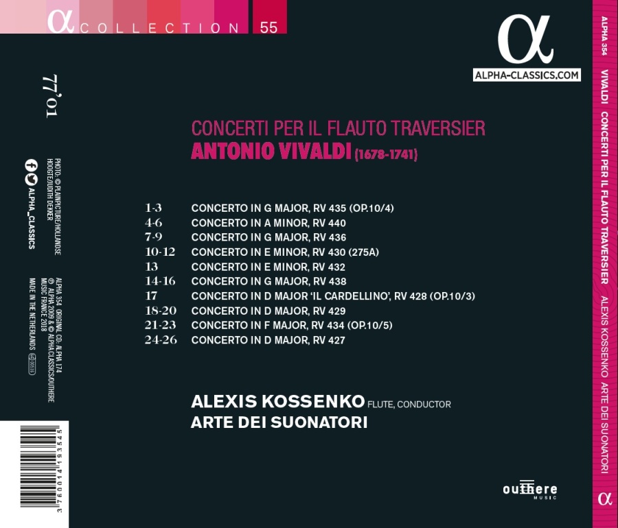 Vivaldi: Concerti per il flauto traversier - slide-1