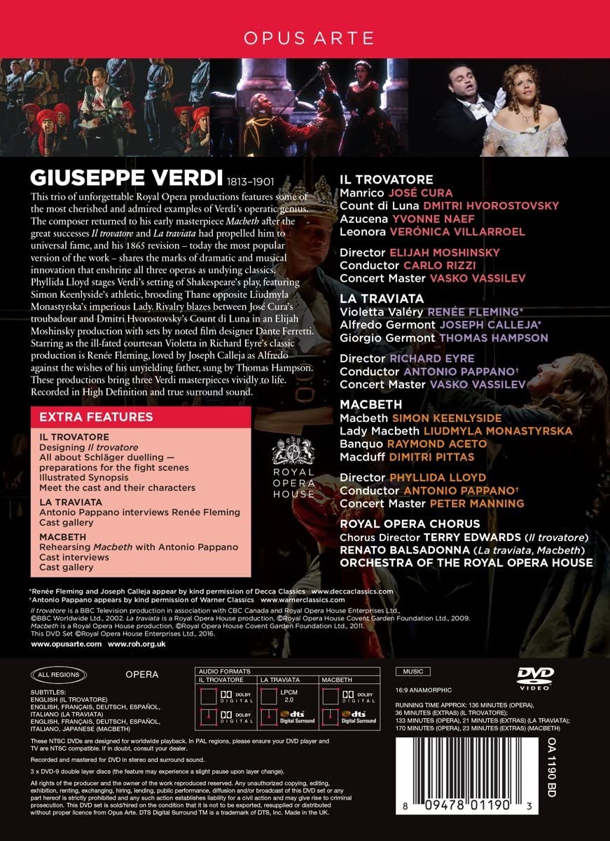 Verdi: Trovatore, Traviata, Macbeth - slide-1