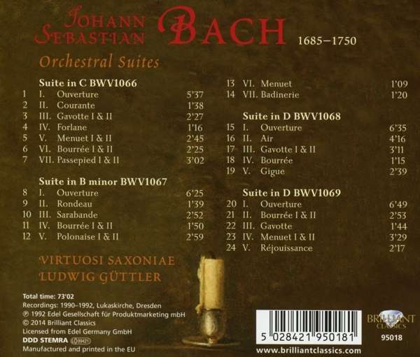 Bach: Orchestral Suites - slide-1