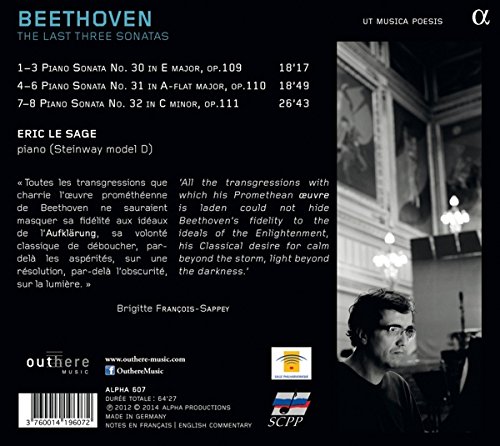Beethoven: The Last Three Sonatas Op. 109; 110; 111 - slide-1