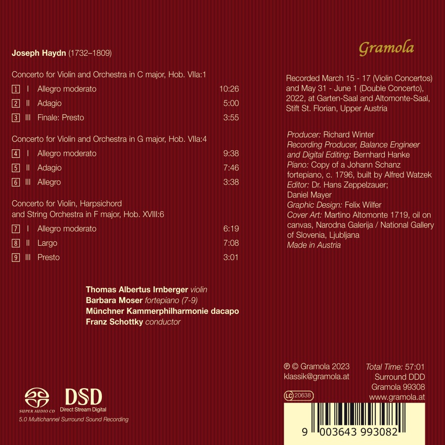 Haydn: Violin Concertos & Double Concerto - slide-1