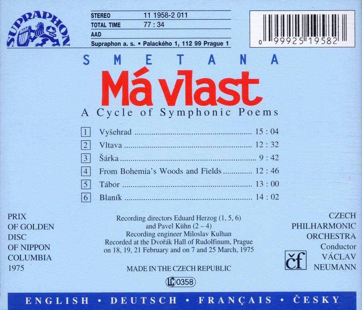 Smetana: Ma Vlast (My Country) - slide-1
