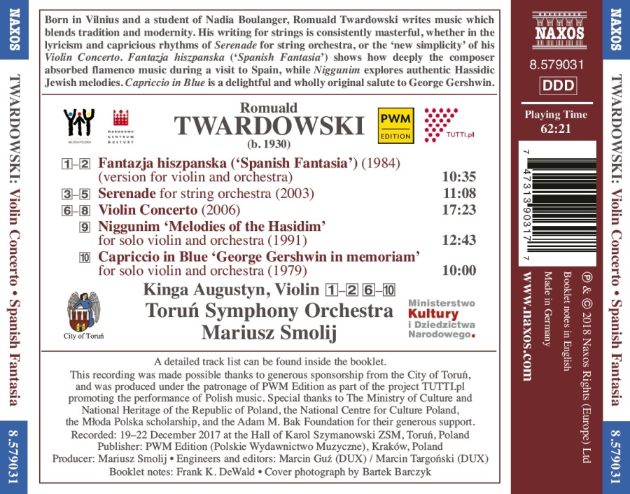 Twardowski: Violin Concerto - slide-1