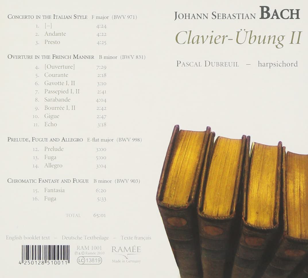 Bach: Klavierubung II, Concerto Italien - slide-1
