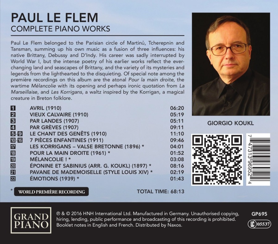 Le Flem: Complete Piano Works - slide-1