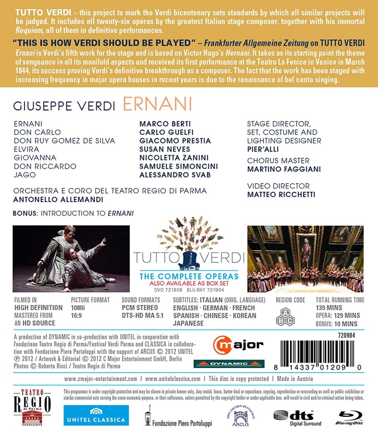 Verdi: Ernani / Teatro Regio di Parma - slide-1