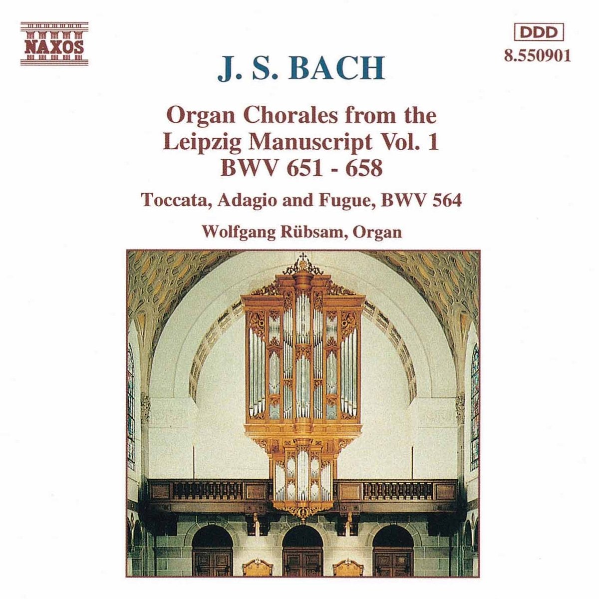 BACH: Organ Chorales vol. 1