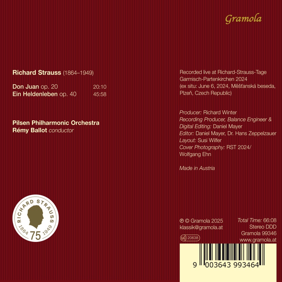 Strauss: Don Juan; Heldenleben - slide-1