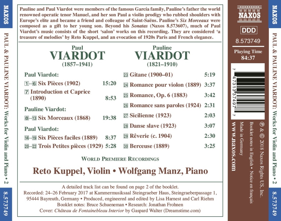 Viardot: Six Pièces; Six Morceaux; Six Pièces faciles - slide-1