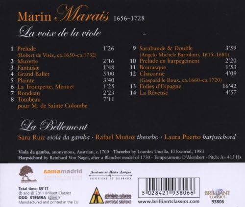 MARAIS: La Voix De La Viole - slide-1