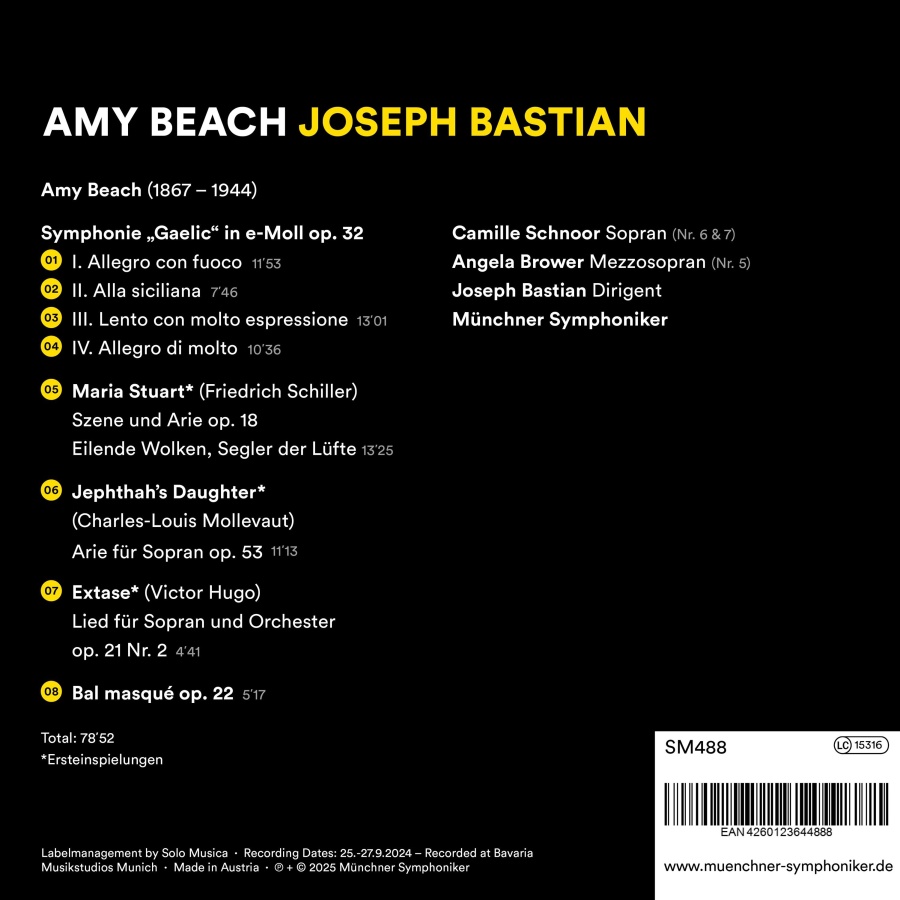 Beach: Symphonie „Gaelic; Songs & Arias - slide-1