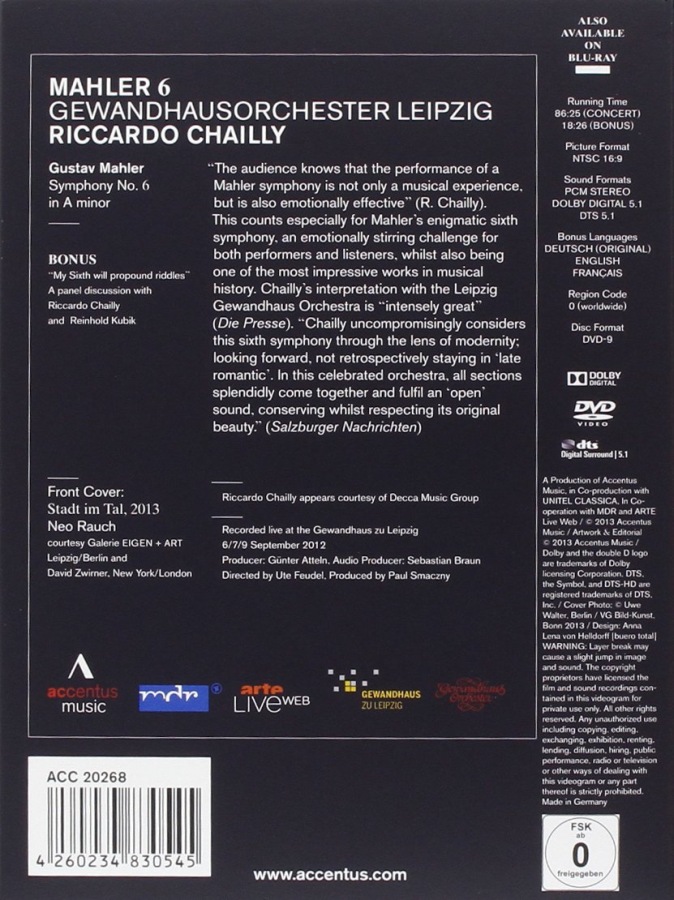 Mahler: Symphony No. 6 / Riccardo Chailly - slide-1