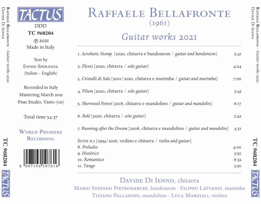 Bellafronte: Guitar Works 2021 - slide-1