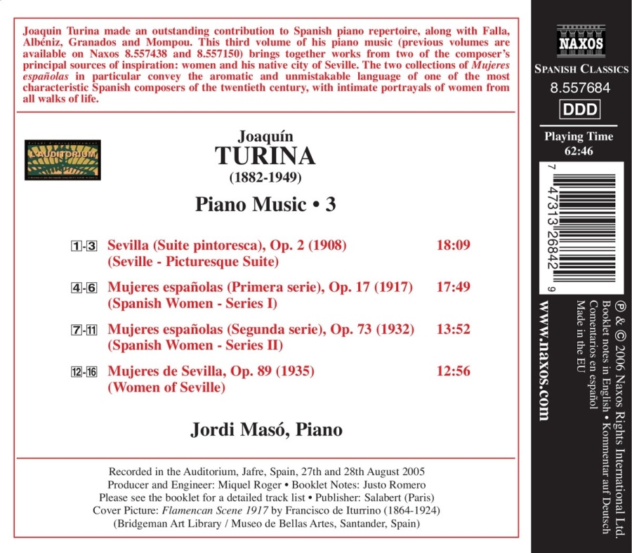 Turina: Piano Music, Vol. 3 - slide-1