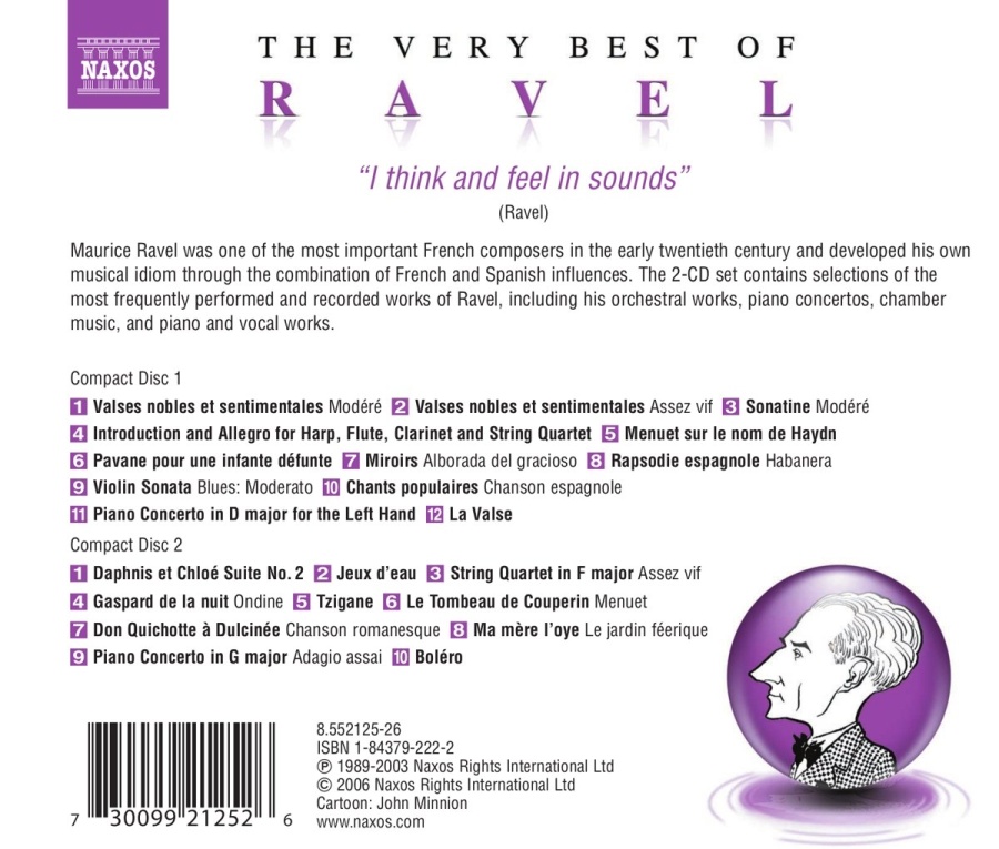 THE VERY BEST OF RAVEL - slide-1