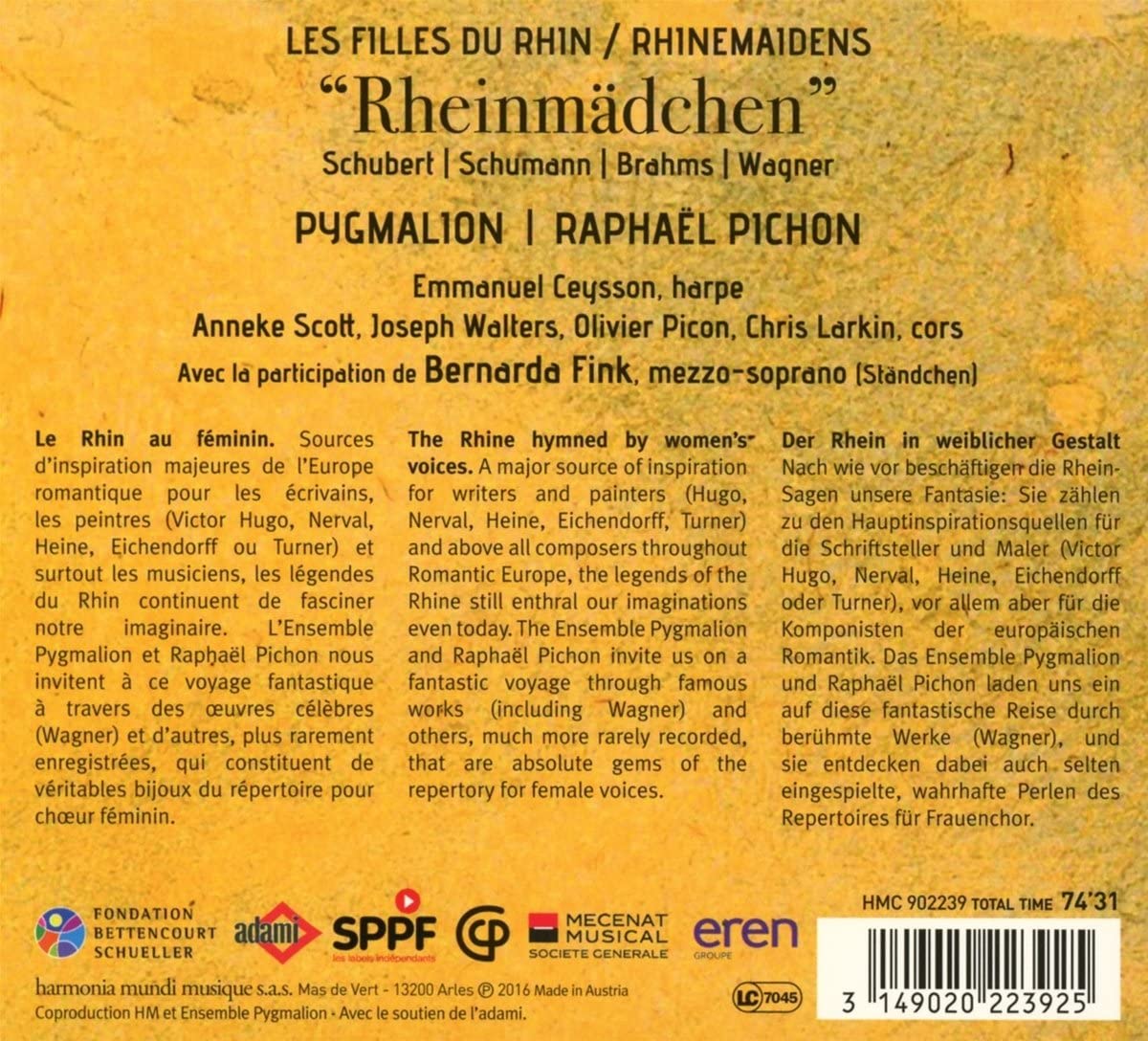 Rheinmädchen - Wagner, Schumann, Brahms & Schubert - slide-1