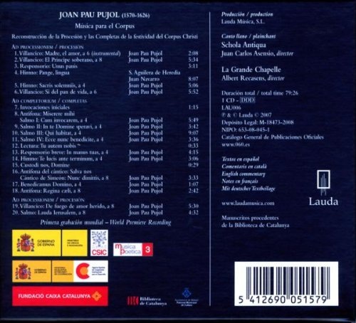 Pujol: Music for Corpus Christi - slide-1