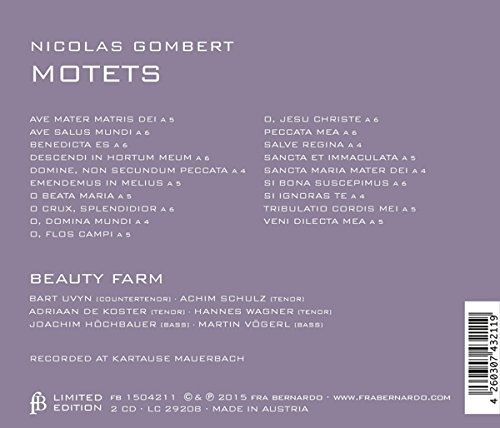 Gombert: Motets - slide-1