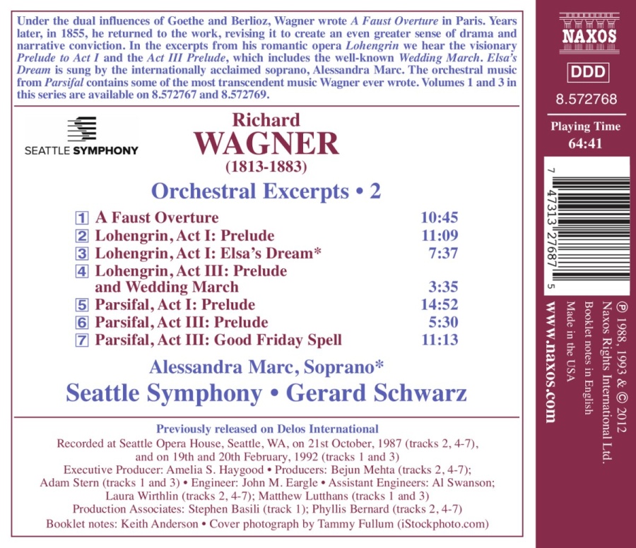 Wagner: Orchestral Excerpts Vol. 2 - A Faust Overture, Lohengrin, Parsifal - slide-1