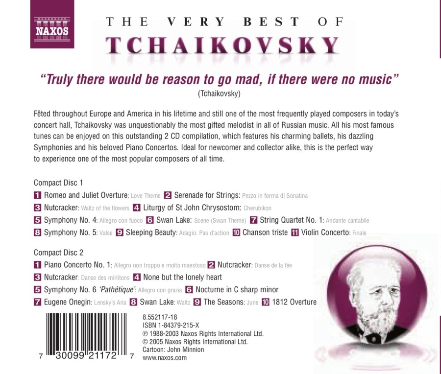 THE VERY BEST OF TCHAIKOVSKY - slide-1