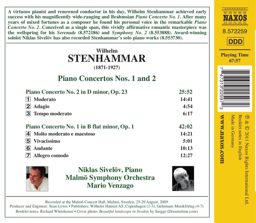 Stenhammar: Piano Concertos Nos. 1 and 2 - slide-1