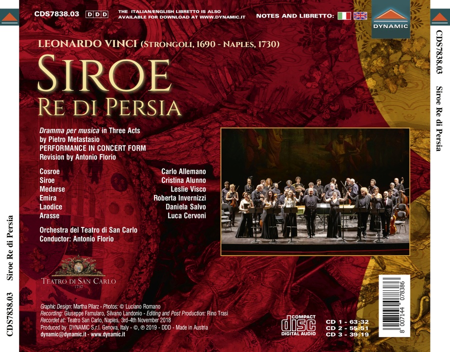 Vinci: Siroe, Re di Persia - slide-1
