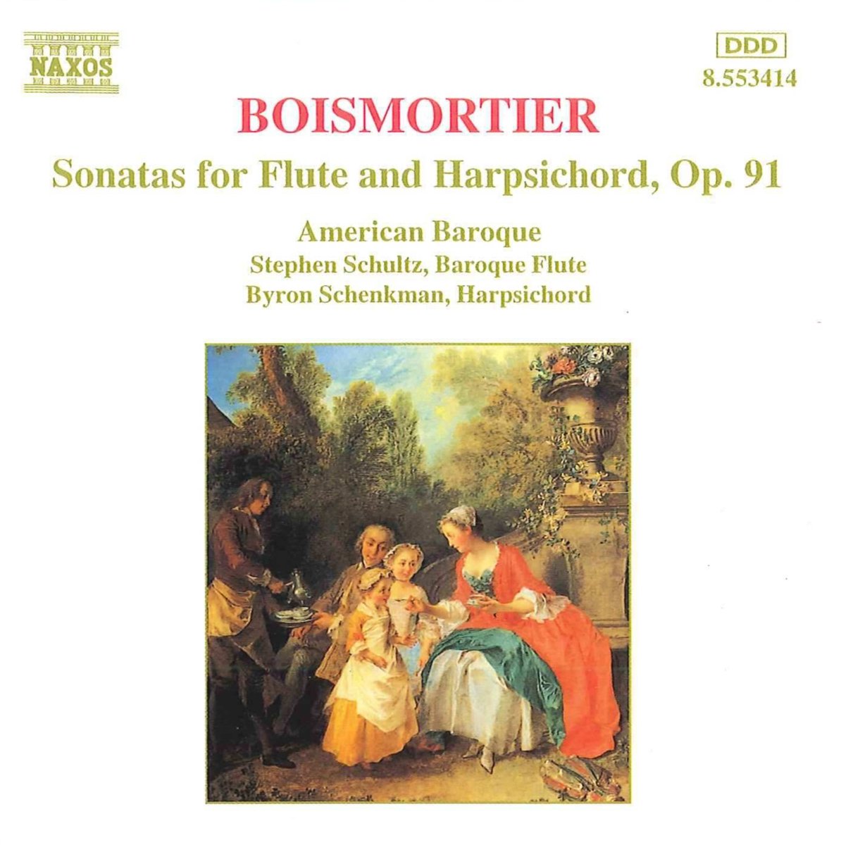 BOISMORTIER: Sonatas for Flute