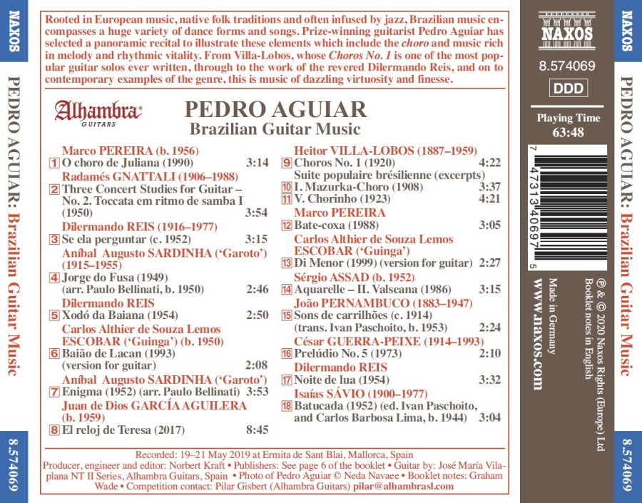 Pedro Aguiar Recital - Brazilian Guitar Music - slide-1