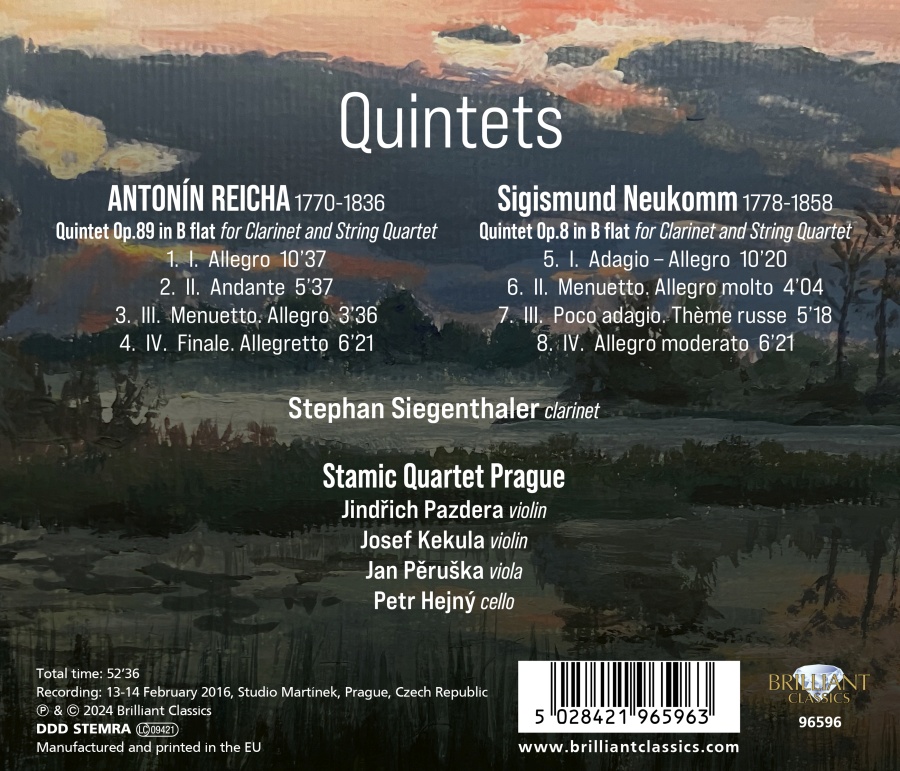 Reicha & Neukomm: Quintets - slide-1