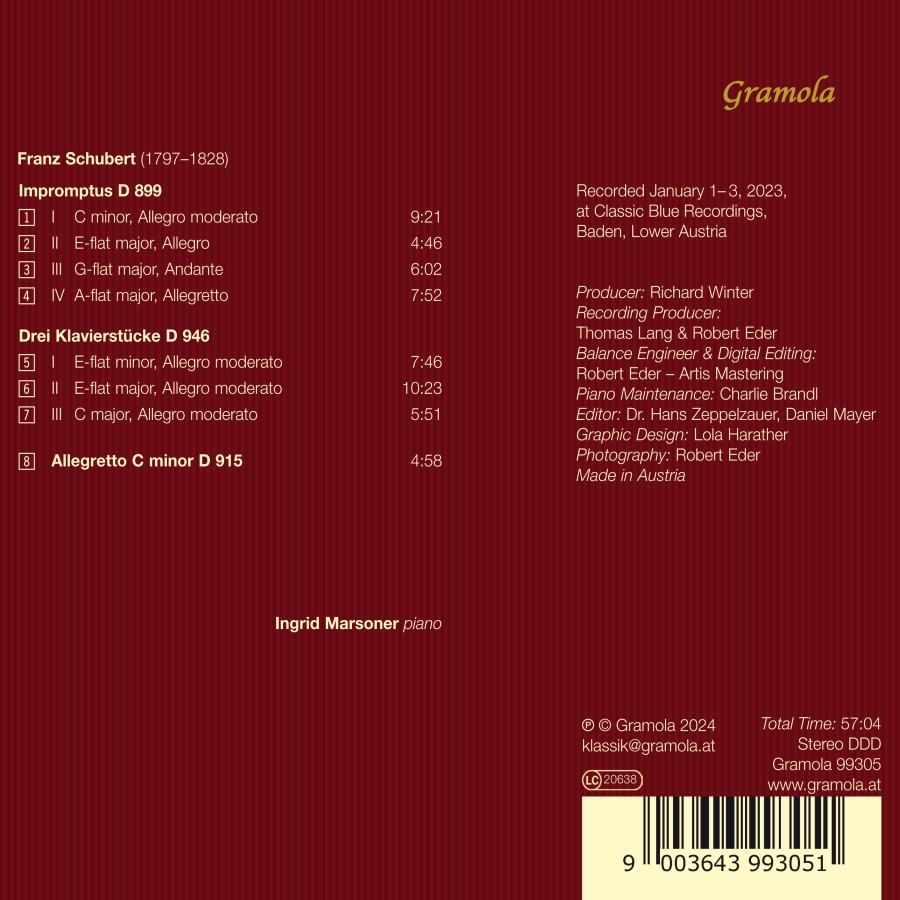 Schubert: Late Piano Works - slide-1