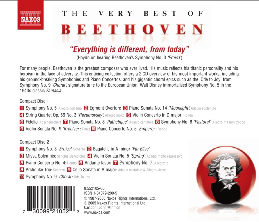 THE VERY BEST OF BEETHOVEN - slide-1