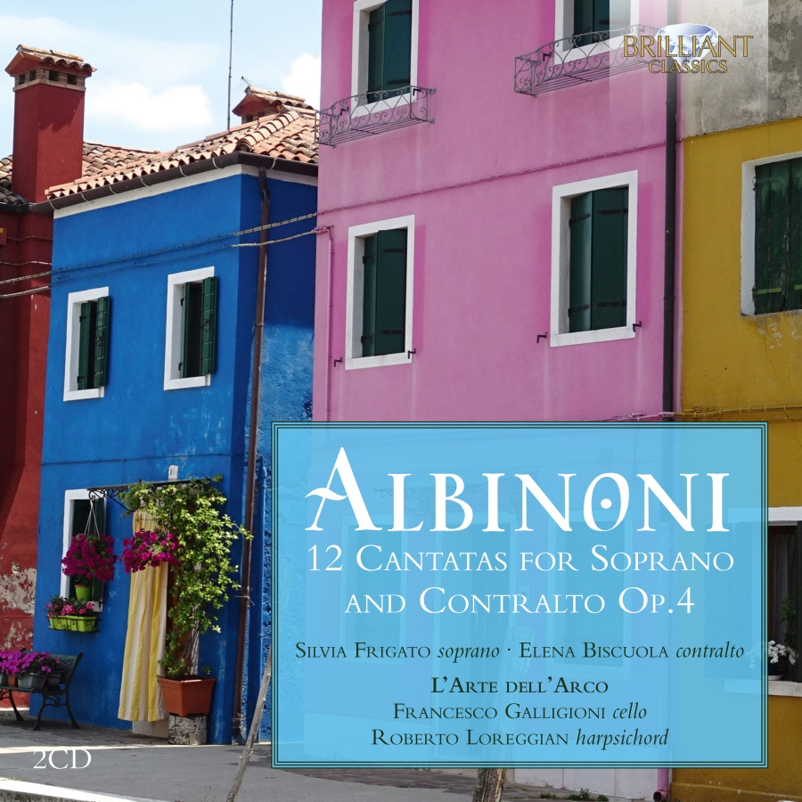 Albinoni: 12 Cantatas for Soprano and Contralto Op. 4