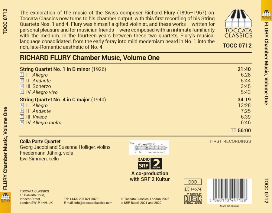 Flury: Chamber Music Vol. 1 - slide-1