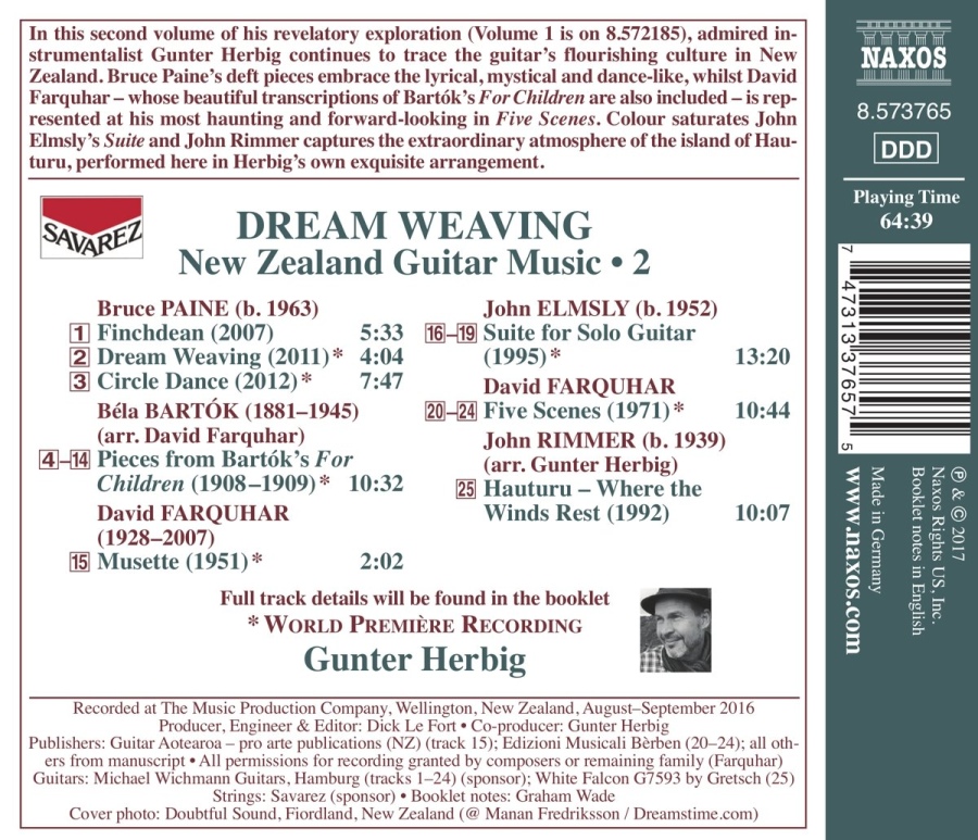 Dream Weaving - New Zealand Guitar Music Vol. 2 - slide-1