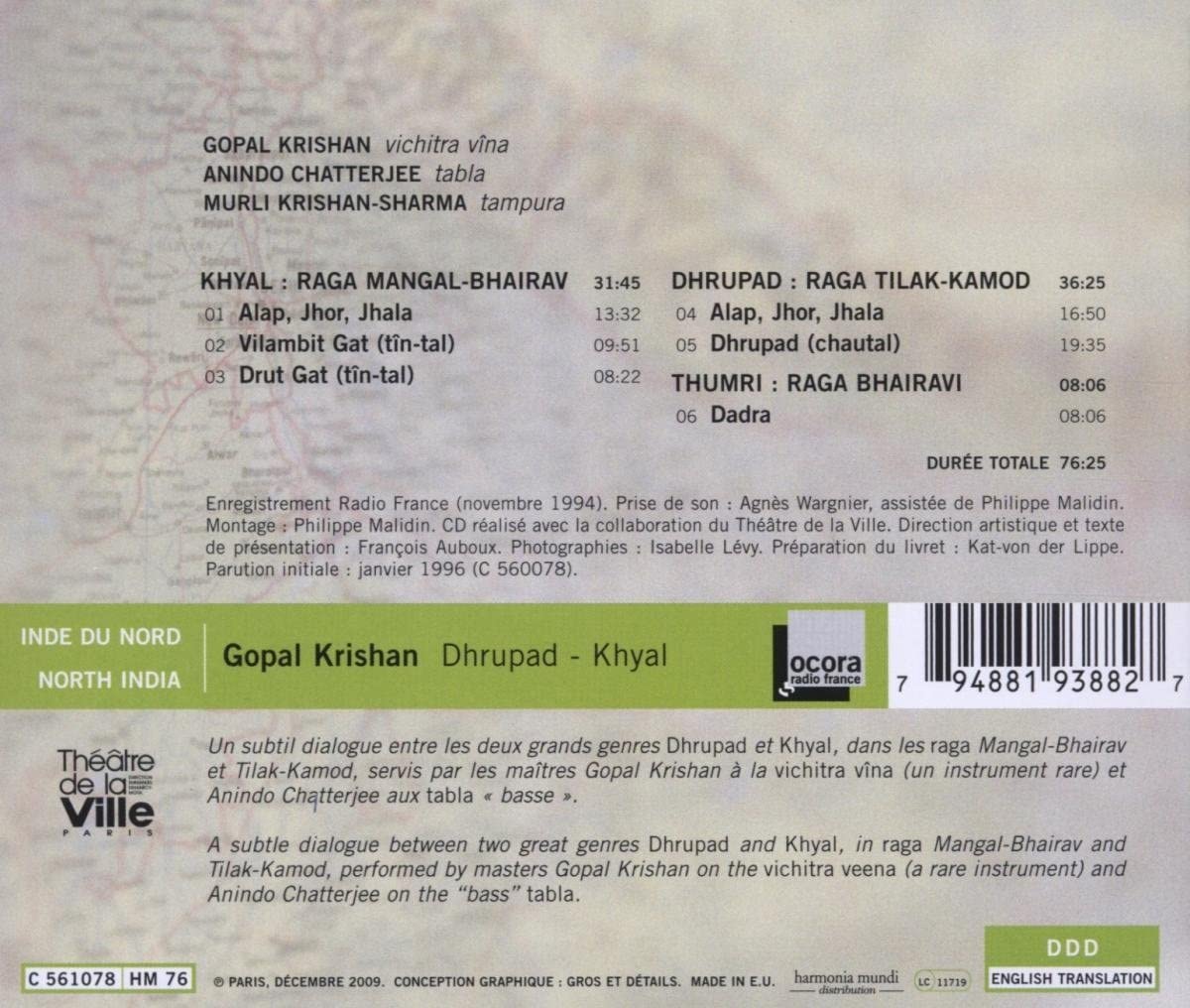 INDE DU NORD - Dhrupad and Khyal - slide-1