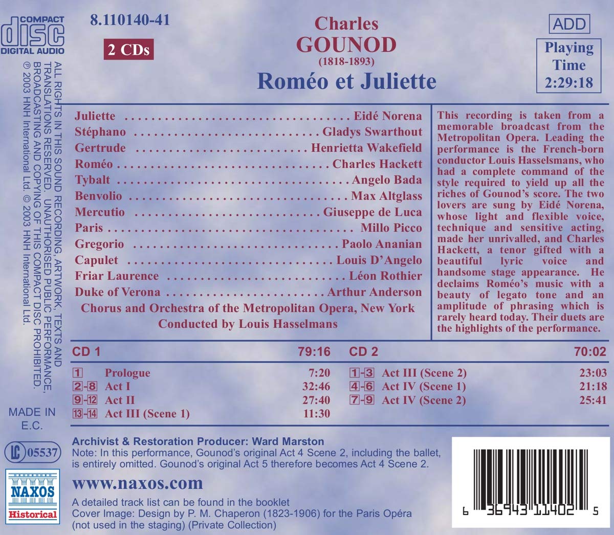 GOUNOUD: Romeo et Juliette (1935) - slide-1