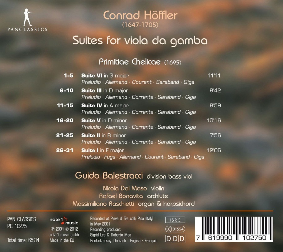 Höffler: Suites for Viola da Gamba - slide-1