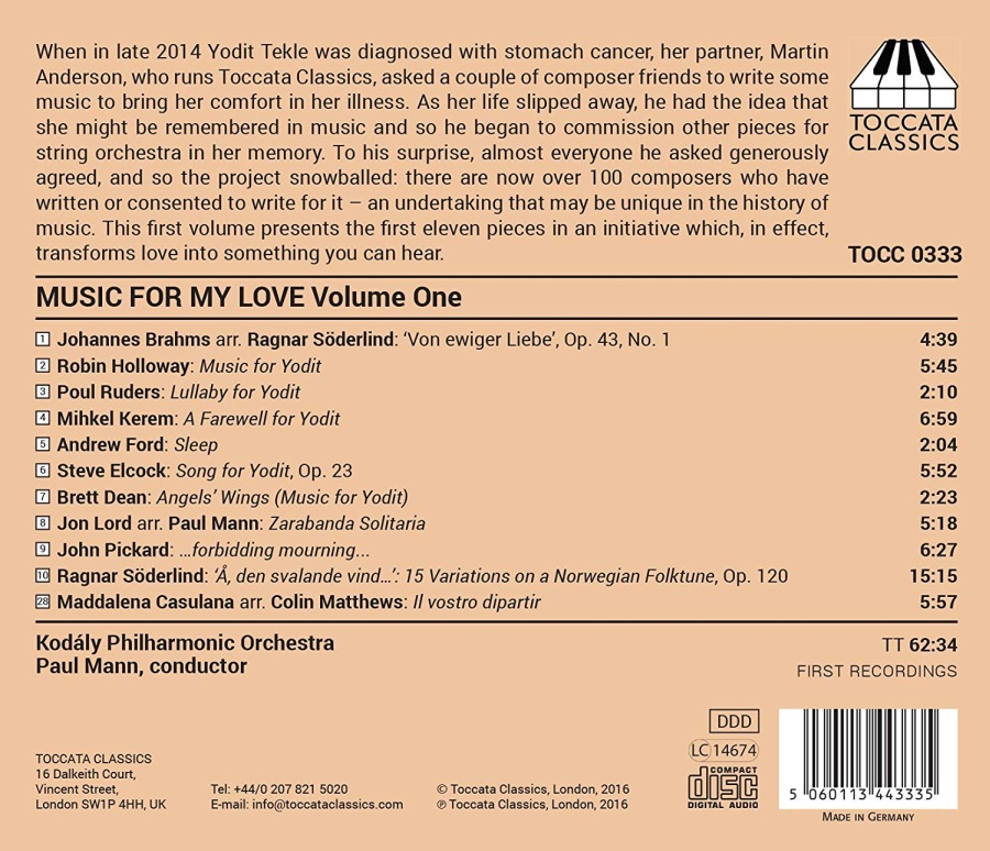 Music for my Love Vol. 1, 100+ New Works for String Orchestra - slide-1