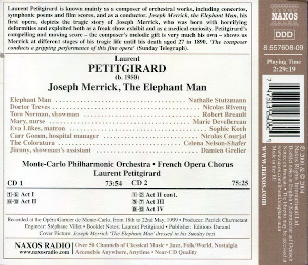 PETITGIRARD: Joseph Marrick, The Elephant Man - slide-1
