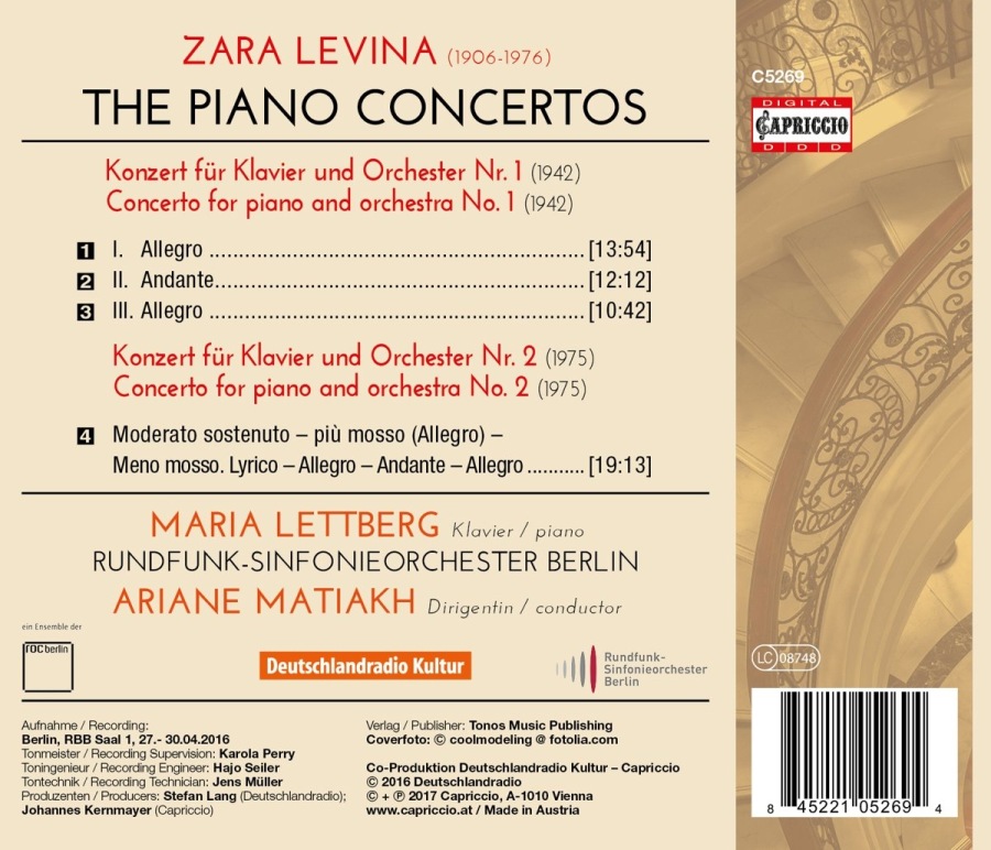 Levina: Piano Concertos - slide-1