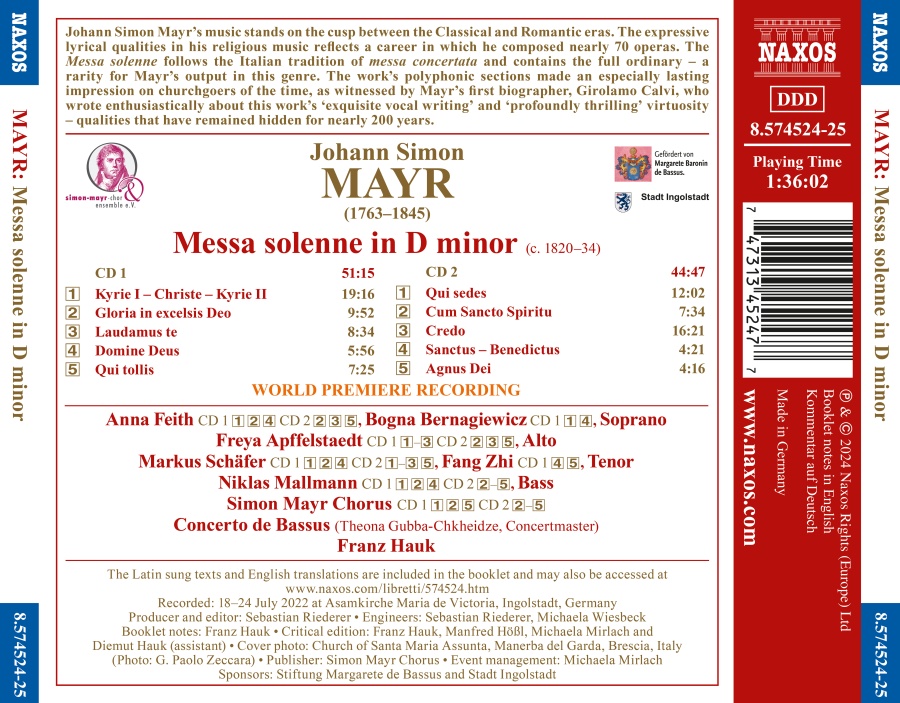 Mayr: Messa solenne in D minor - slide-1
