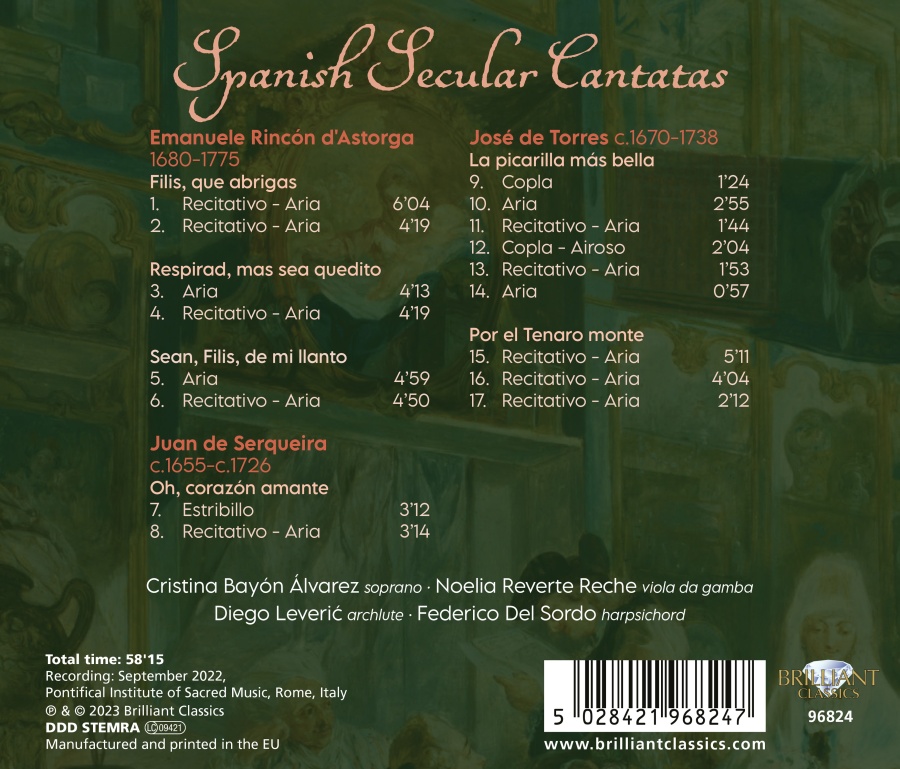 Spanish Secular Cantatas - slide-1