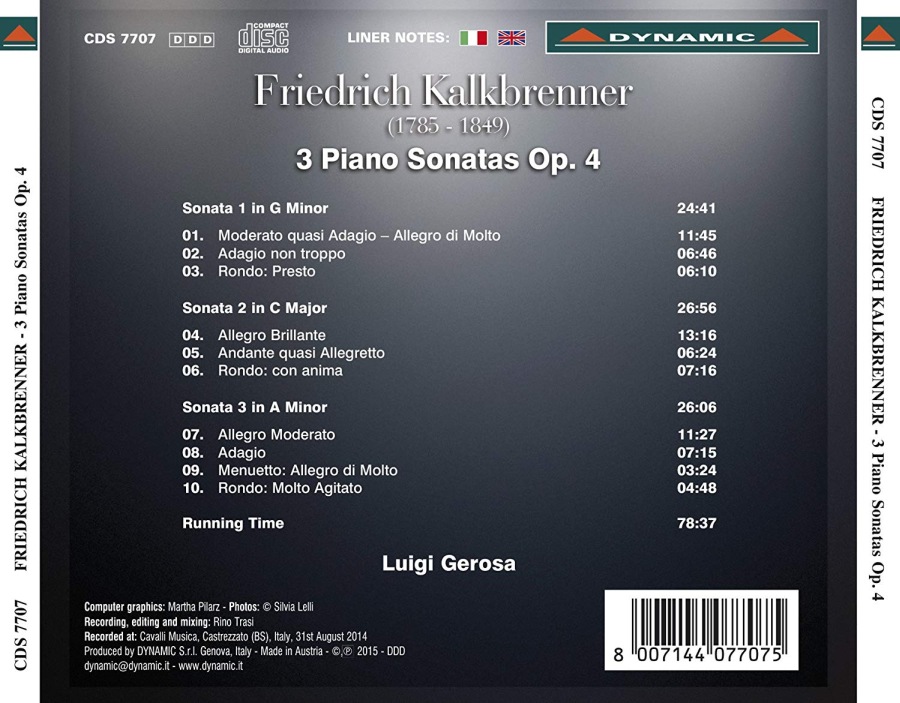 Kalkbrenner: 3 Piano Sonatas Op. 4 - slide-1