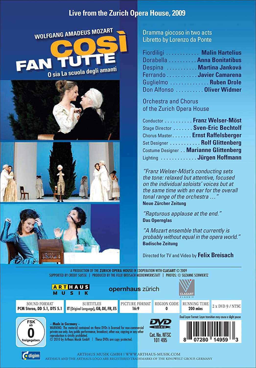 Mozart: Cosi fan tutte - slide-1