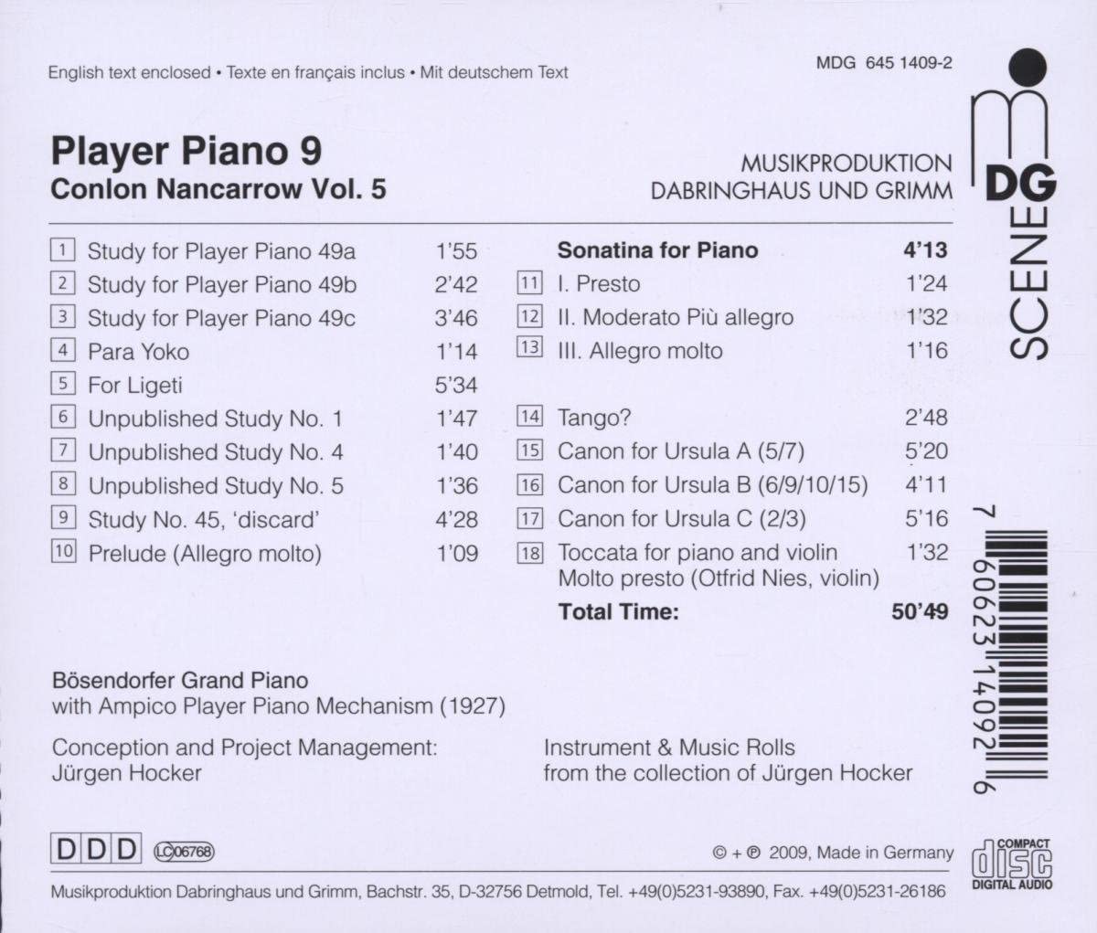 Nancarrow: Player Piano 10 - slide-1